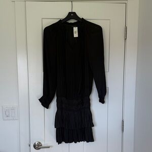 Current Air Black Long Sleeve Dress
